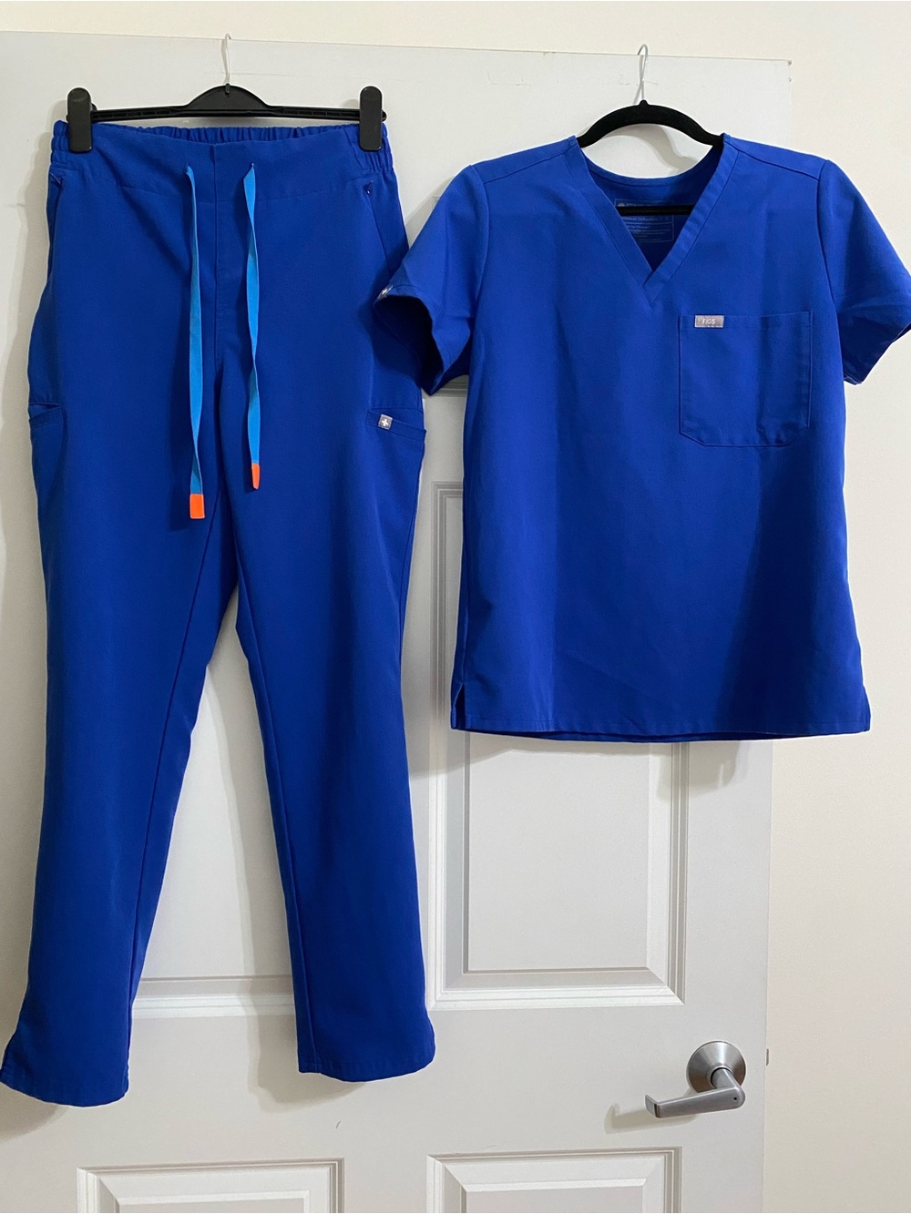 Figs Cobalt Blue Scrub Set